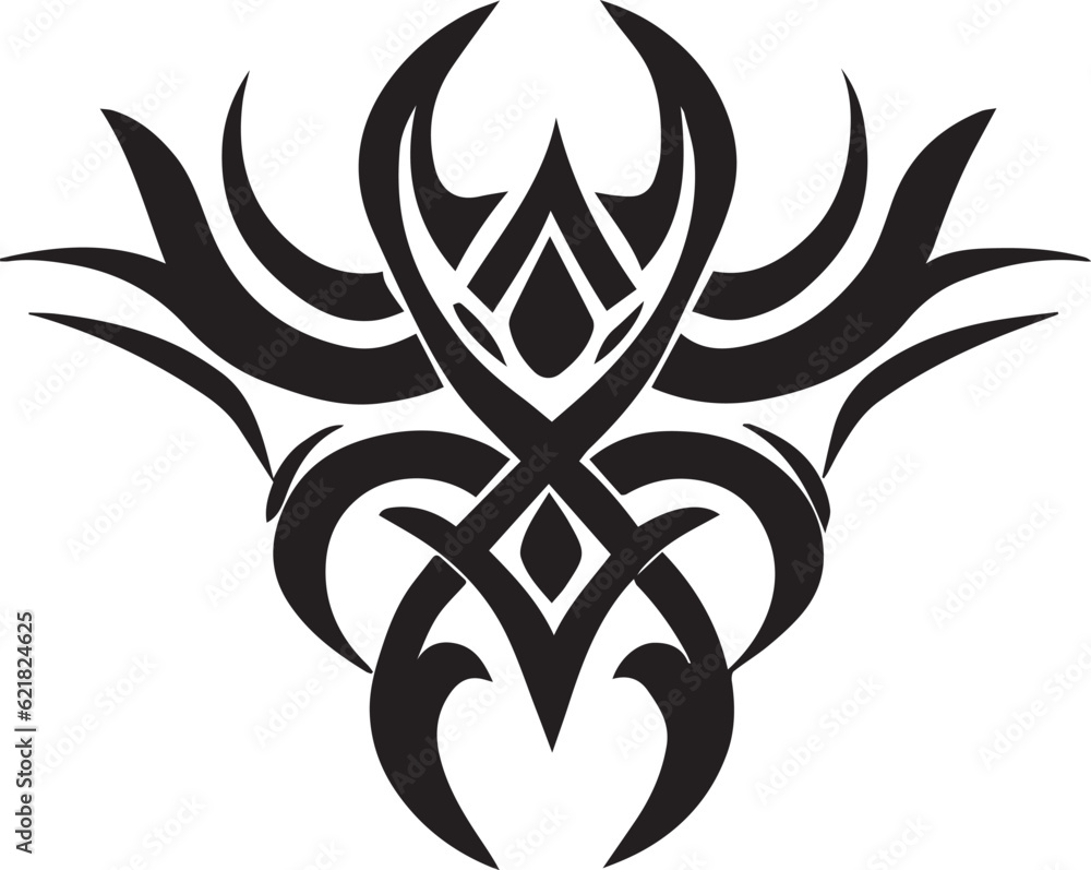 Tribal Tattoo illustration vector Tribal Tattoo illustration vector