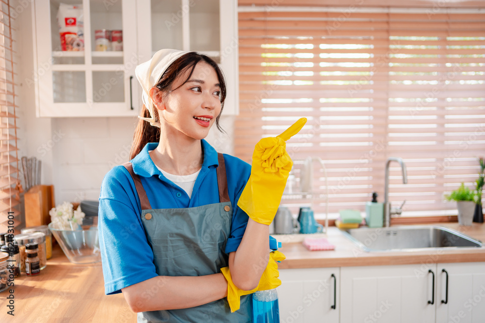 Housework or house keeping service female cleaning dust in house, cleaning agency small business. professional equipment cleaning old home. Housework or house keeping service female cleaning dust in house, cleaning agency small business. professional equipment cleaning old home.