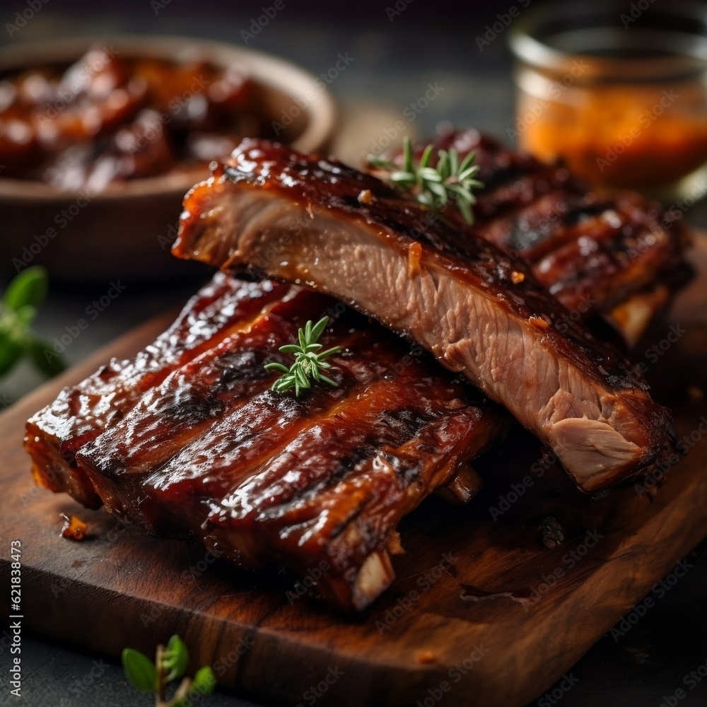 Grilled ribs generative ai Grilled ribs generative ai