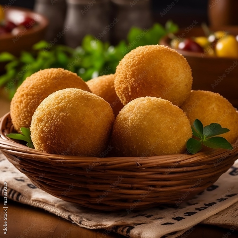 Brazilin snack Coxinha generative ai Brazilin snack Coxinha generative ai