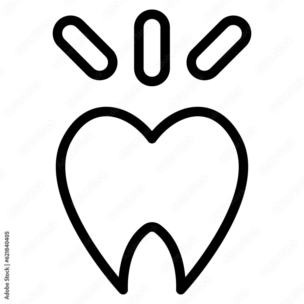 Obraz premium tooth line 