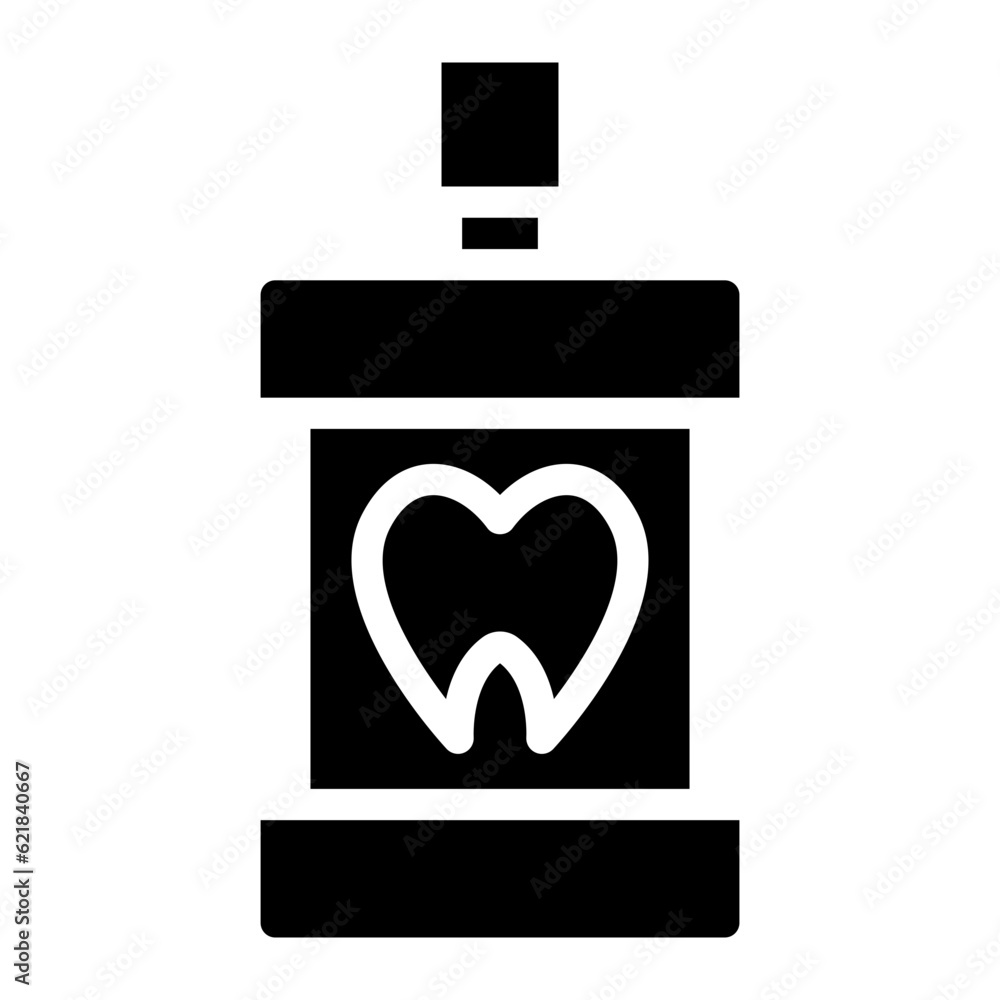 mouthwash glyph mouthwash glyph