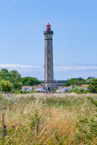 Lighthouse in France Phare des Baleines  Ile de R    France