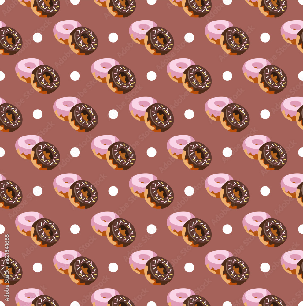 donut pattern fabric with circle donut pattern fabric with circle