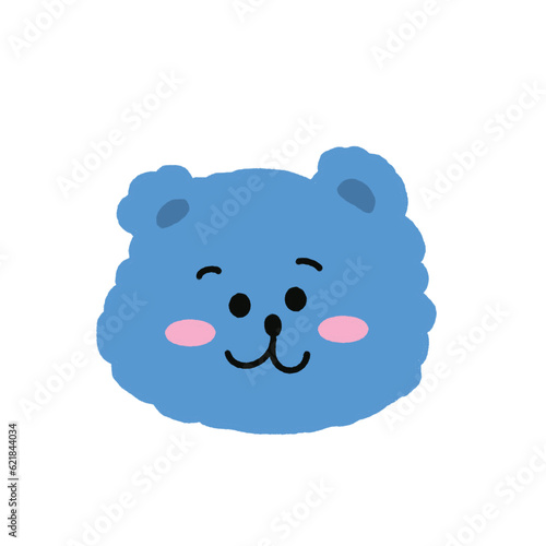 Bear Blue cute