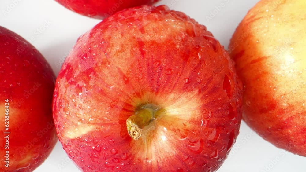 Experience the vibrant allure of Jazz apples in mesmerizing detail with