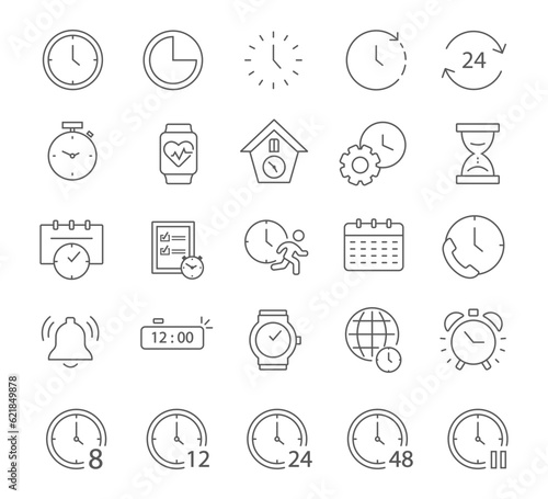 Time Icons