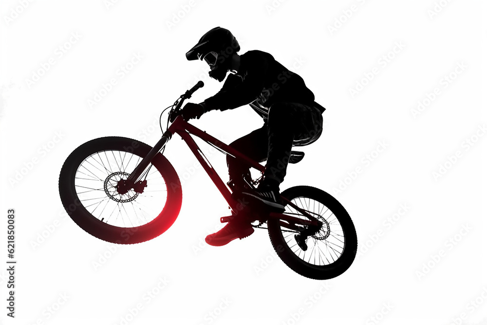 silhouette of a person riding a bike silhouette of a person riding a bike