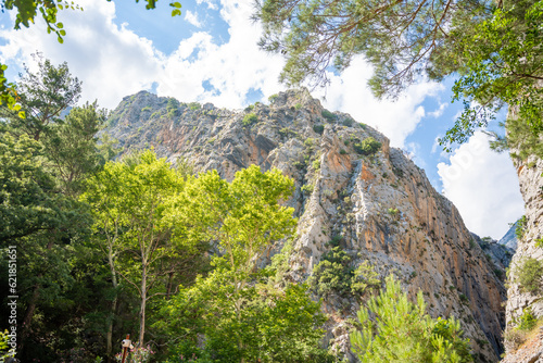 Sapadere canyon in the Taurus mountains near Alanya  Turkey