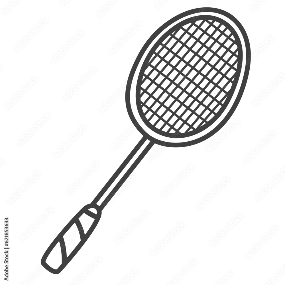 Healthy Lifestyle Doodle_Racket Healthy Lifestyle Doodle_Racket
