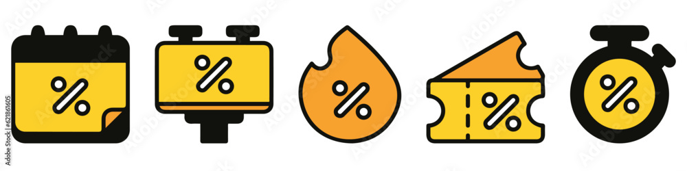 Set online shopping icons. Render shopping symbol for discount concept, sale on goods and e-commerce. Set online shopping icons. Render shopping symbol for discount concept, sale on goods and e-commerce.