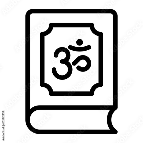 vedas line icon
