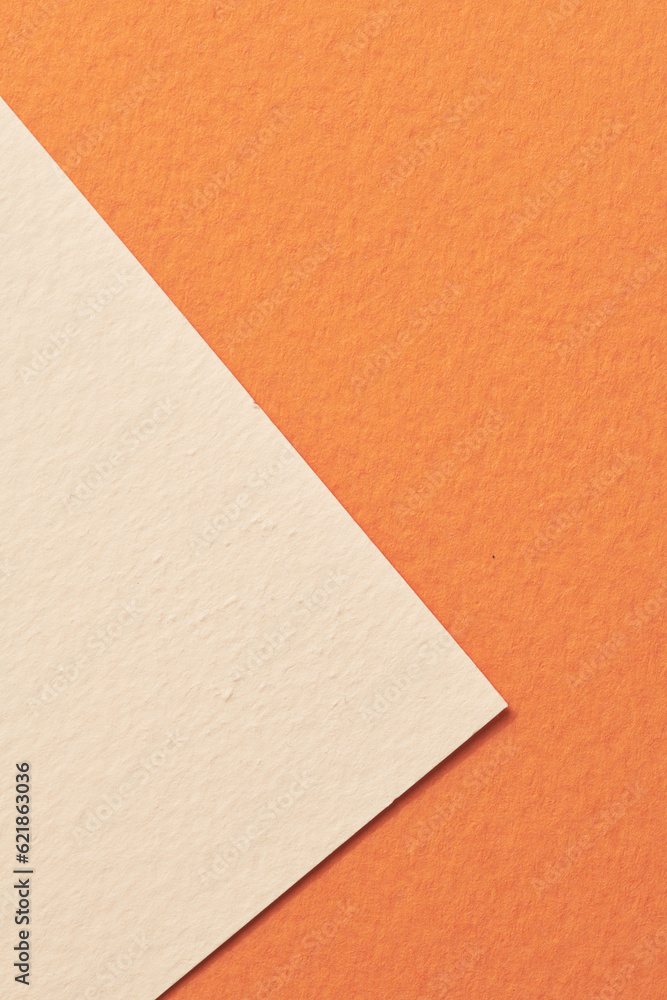 Rough kraft paper background, paper texture orange beige colors. Mockup with copy space for text Rough kraft paper background, paper texture orange beige colors. Mockup with copy space for text