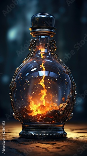 black hole in a victorian bottle