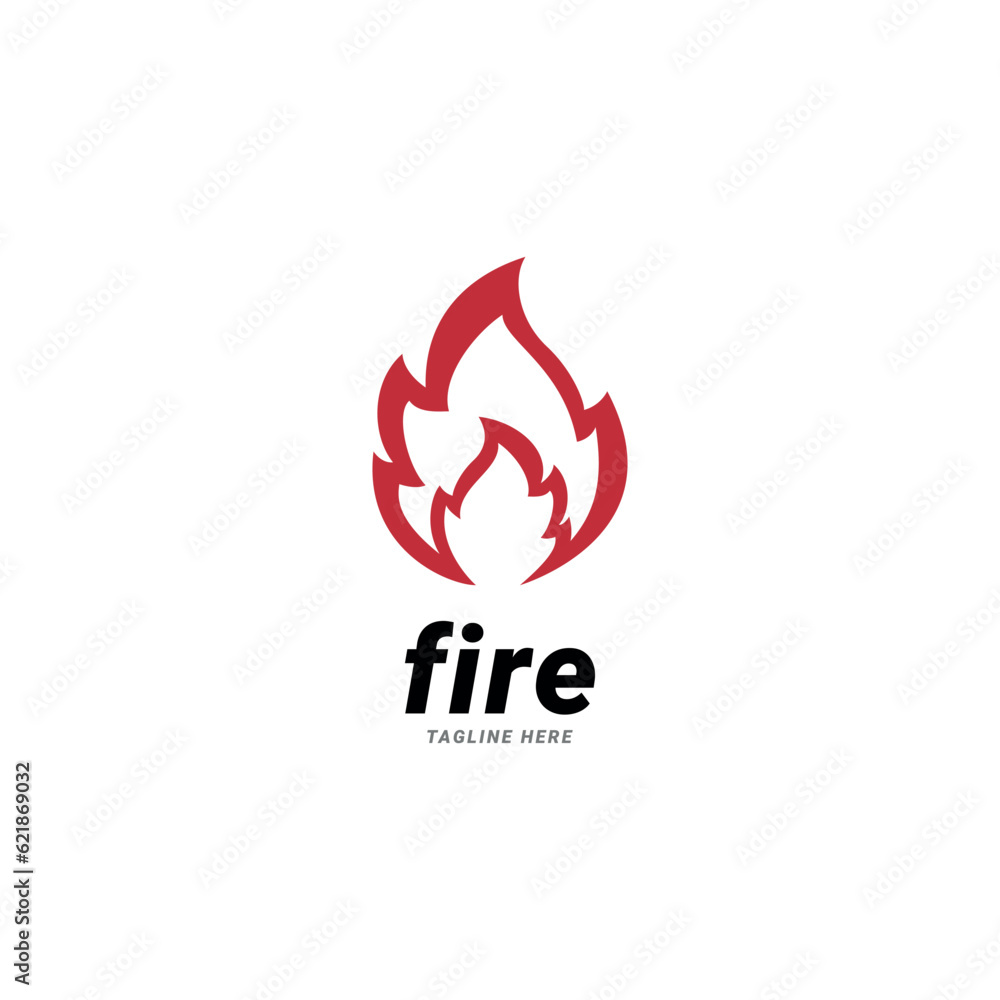 Red hot fire/fire flame or spicy food symbol flat vector icon for apps and websites Red hot fire/fire flame or spicy food symbol flat vector icon for apps and websites