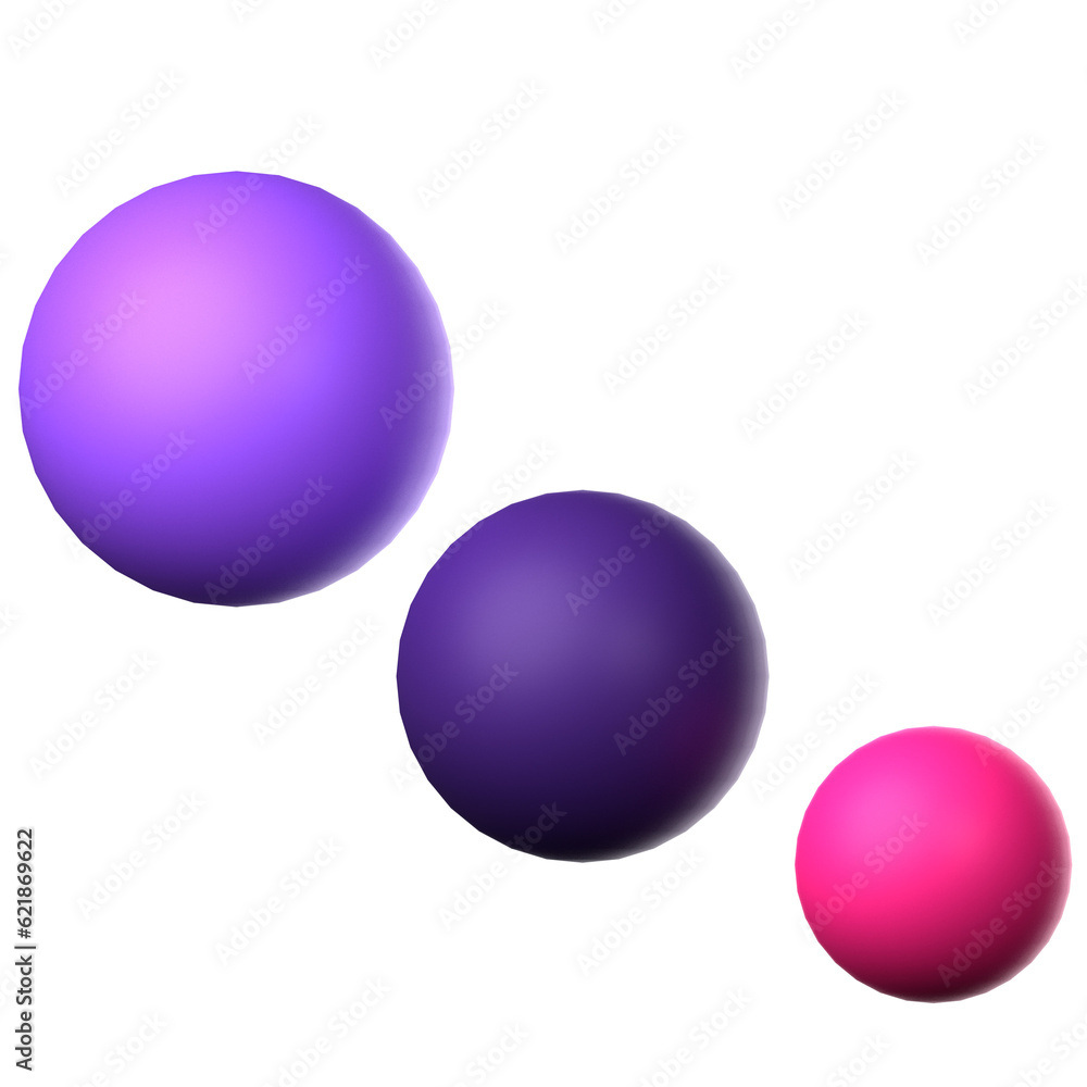 3d icon pilates ball isolated on the white background 3d icon pilates ball isolated on the white background