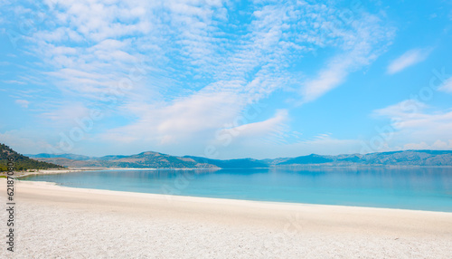 Fototapeta Naklejka Na Ścianę i Meble -  Salda white beach - Salda Lake, Burdur - Turkey