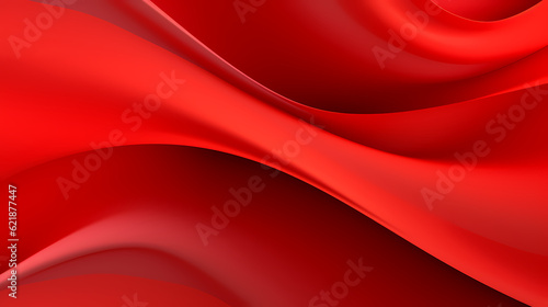 Abstract Red curve shapes background. luxury wave. Smooth and clean subtle texture creative design. Suit for poster, brochure, presentation, website, flyer. vector abstract design element