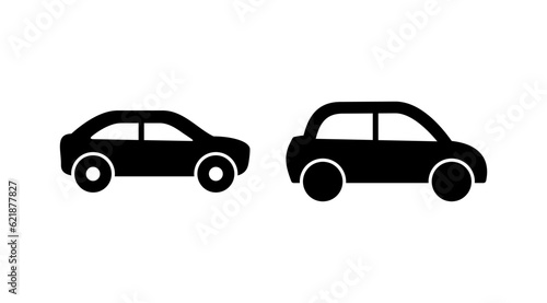 Car icon vector. Car sign. sedan