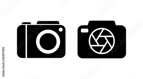 Camera Icon in trendy flat style isolated. Camera symbol web site design