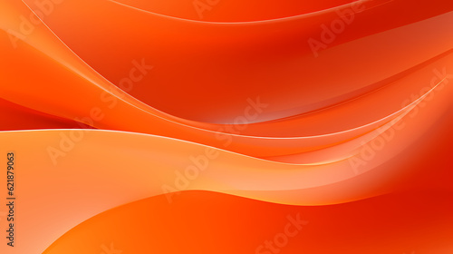 Abstract Orange curve shapes background. luxury wave. Smooth and clean subtle texture creative design. Suit for poster  brochure  presentation  website  flyer. vector abstract design element