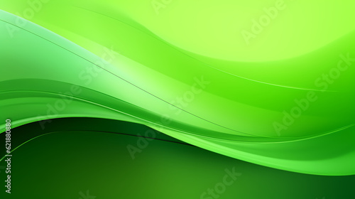 Abstract Light Green curve shapes background. luxury wave. Smooth and clean subtle texture creative design. Suit for poster, brochure, presentation, website, flyer. vector abstract design element