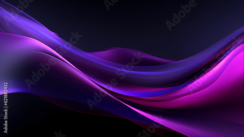 Abstract Dark Purple curve shapes background. luxury wave. Smooth and clean subtle texture creative design. Suit for poster, brochure, presentation, website, flyer. vector abstract design element