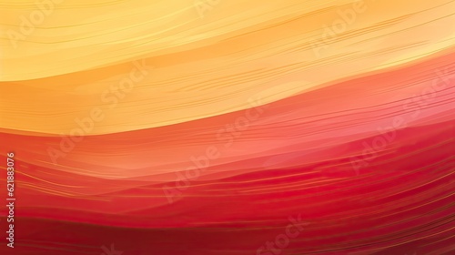 background made with brushstrokes of yellow and red warm colors
