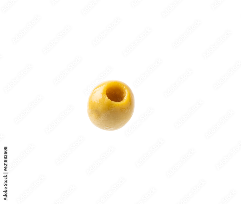 Delicious green olives isolated on white background. Olive and olive tree branches on a white table. Delicacy. Delicious green olives isolated on white background. Olive and olive tree branches on a white table. Delicacy.