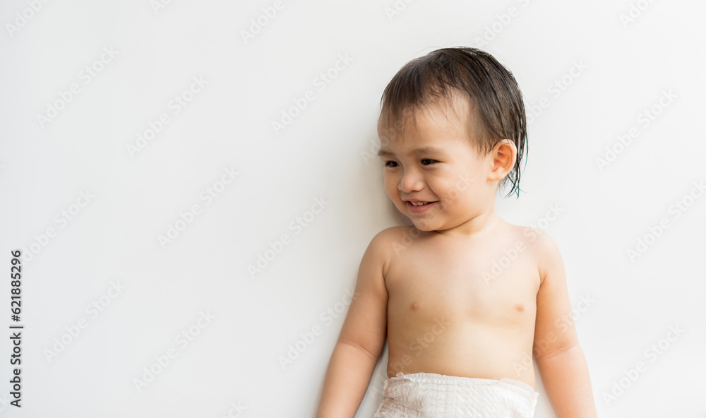 The little boy made a gesture cheerful and lively. Child funny face laughing and smilling on white isolated background. Son is so cute and funny. Family relationships concept The little boy made a gesture cheerful and lively. Child funny face laughing and smilling on white isolated background. Son is so cute and funny. Family relationships concept