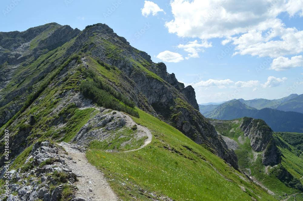 Obraz premium An der Kanzelwand bei Oberstdorf
