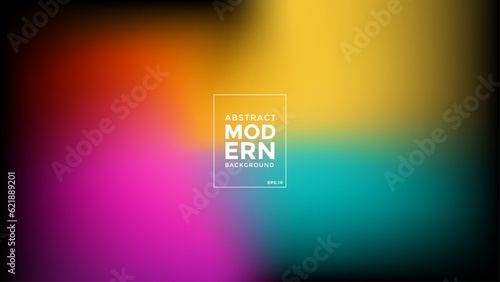 Vector colorful gradient mesh technic background