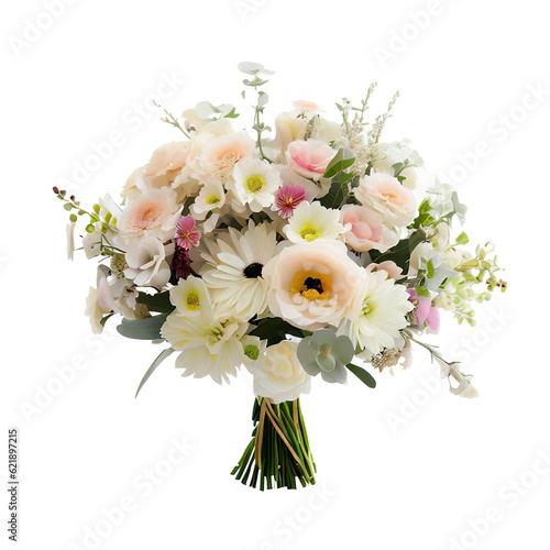 wedding bouquet of roses