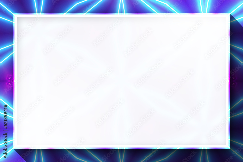 Abstract Rectangular Blank Frame Background