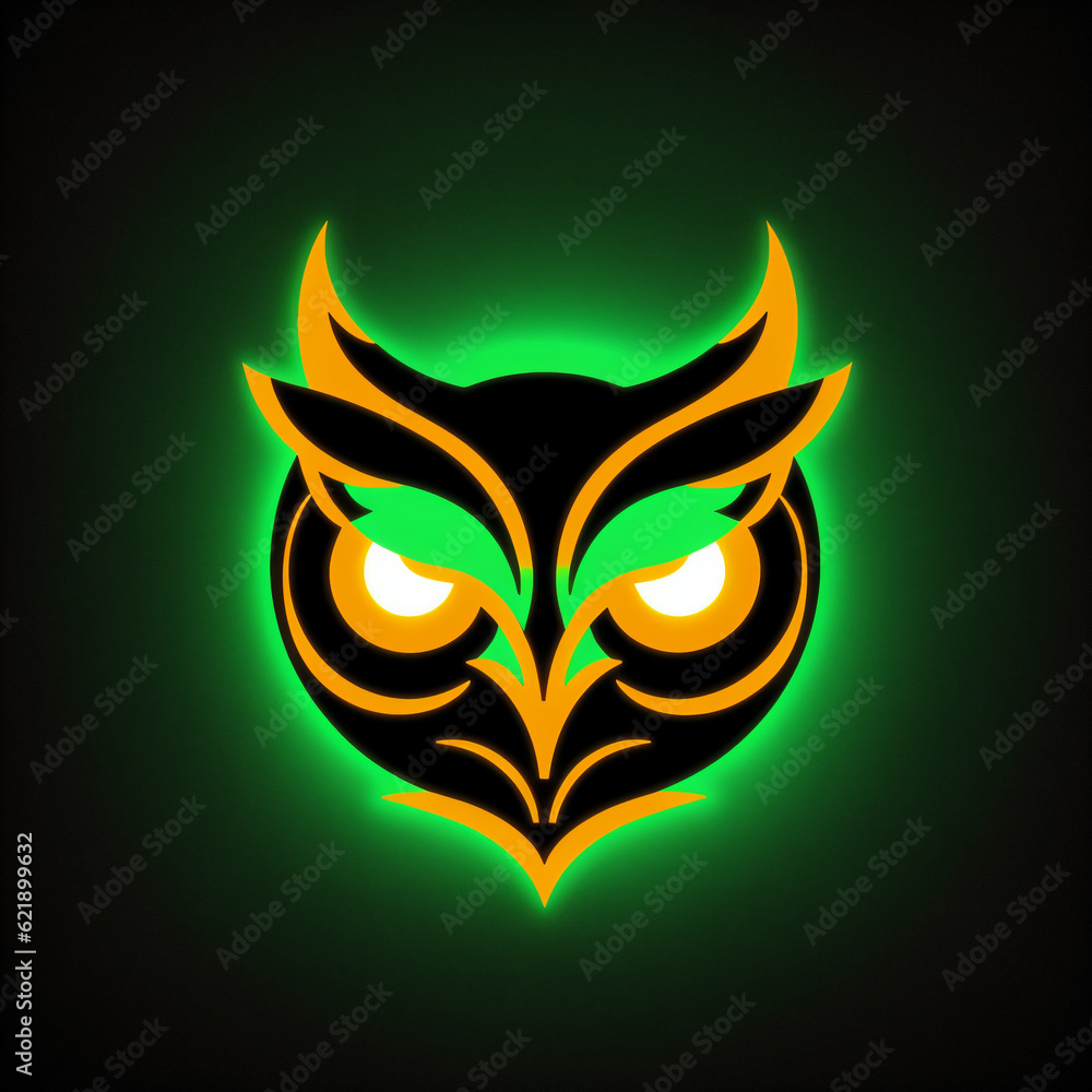 Esport Team Logo Design, Owl Symbolt Generated by AI Esport Team Logo Design, Owl Symbolt Generated by AI