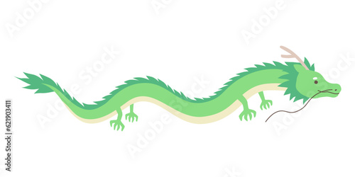  辰年　竜　年賀状　2024正月イラスト