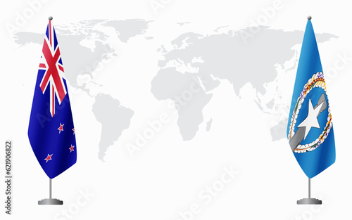 New Zealand and Northern Mariana Islands flags for official me