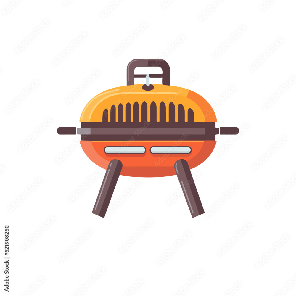 Barbeque BBQ Grill smoke beef vector Barbeque BBQ Grill smoke beef vector