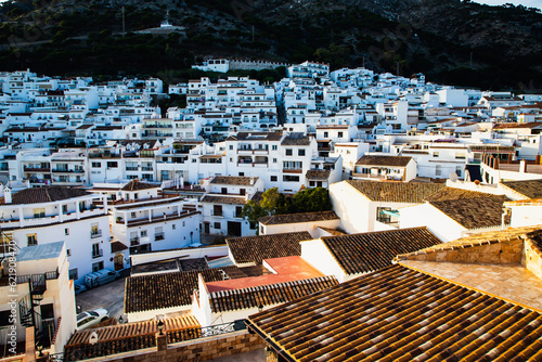 picturesque village of Mijas. Costa del Sol, Andalusia, Spain