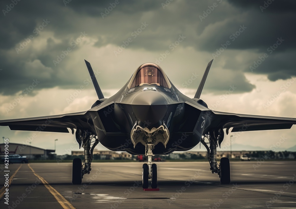 Fototapeta premium F35 Lightning II Fighter Jet