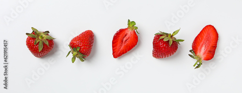 Fototapeta Naklejka Na Ścianę i Meble -  Sweet and fresh summer fruit - tasty strawberry