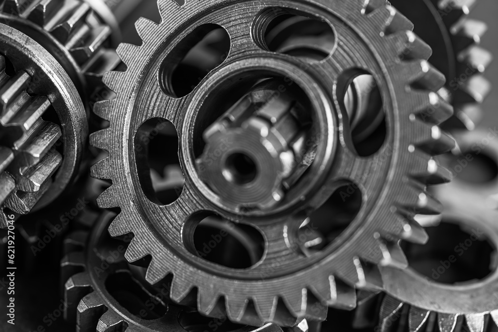 Gear and cogs wheels, clock mechanism, brass metal engine industrial. Gear and cogs wheels, clock mechanism, brass metal engine industrial.
