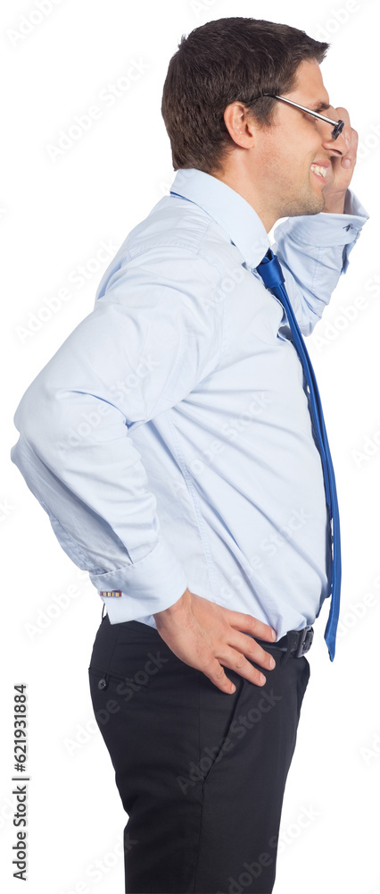Digital png photo of happy caucasian businessman on transparent background Digital png photo of happy caucasian businessman on transparent background