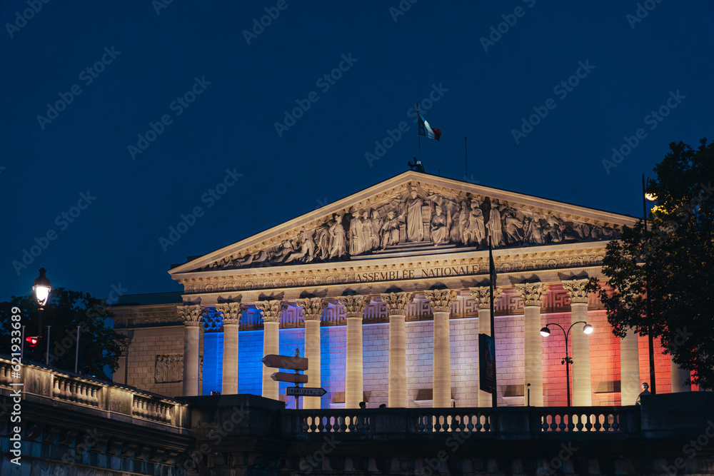 Naklejka premium Assemblee Nationale Paris