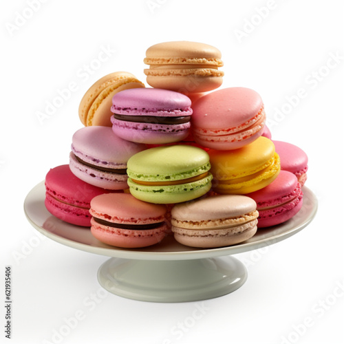 Plate of Macarons
