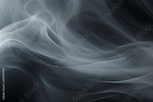 Gray smoke pattern background.