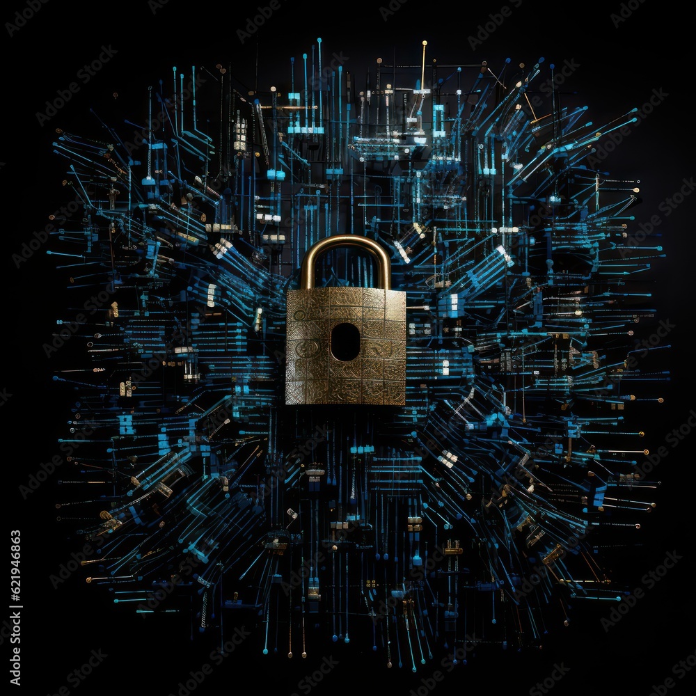 a padlock symbol a padlock symbol