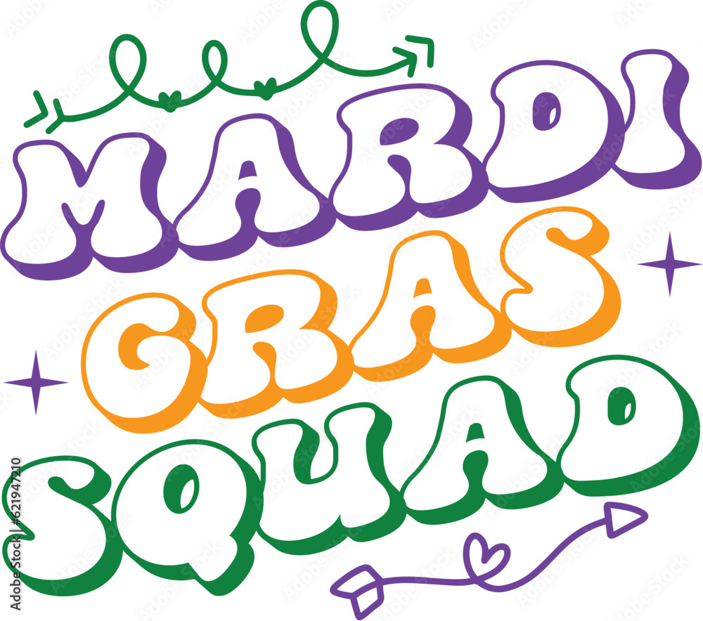 Retro Mardi Gras Svg Retro Mardi Gras Svg