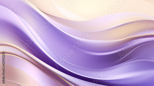 Abstract purple gold curve shapes background. luxury wave. Smooth and clean subtle texture creative design. Suit for poster, brochure, presentation, website, flyer. vector abstract design element