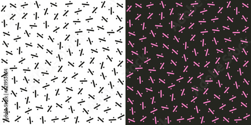 colorful seamless pattern with percent sign